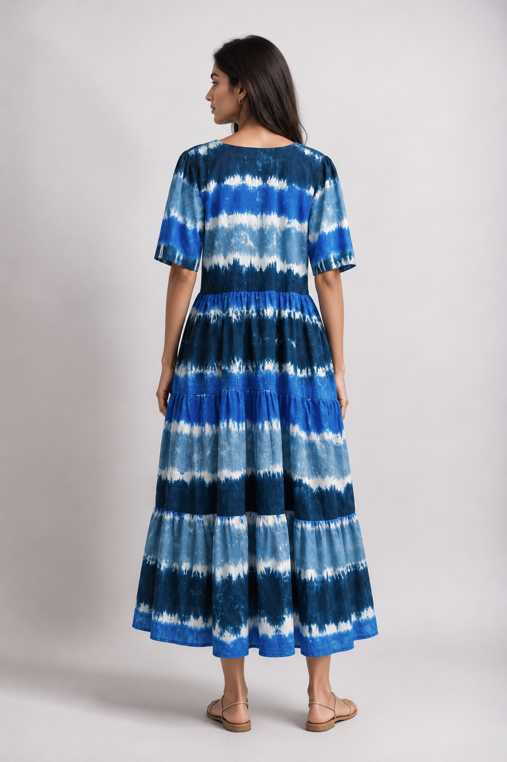 Ocean drift hand tye dye dress