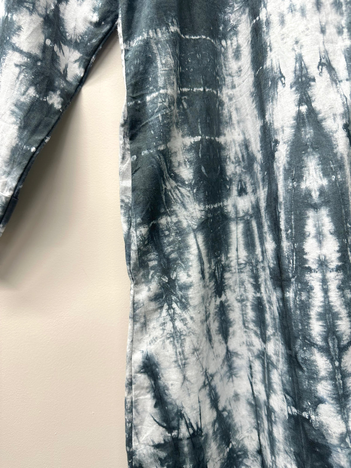 Moonlit Shibori Hand Tie-Dye Dress