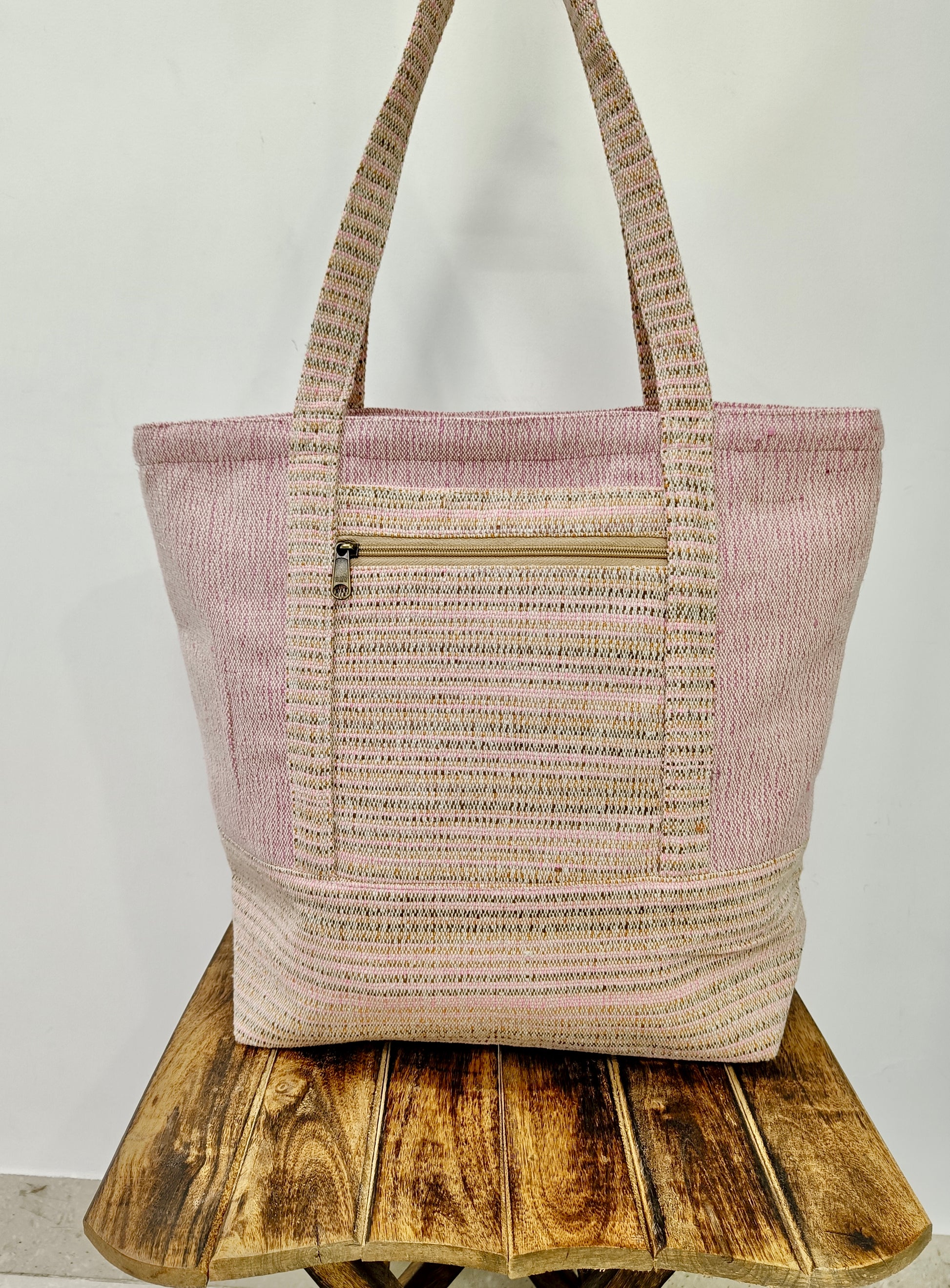 Blush Loom Everyday Handloom Tote