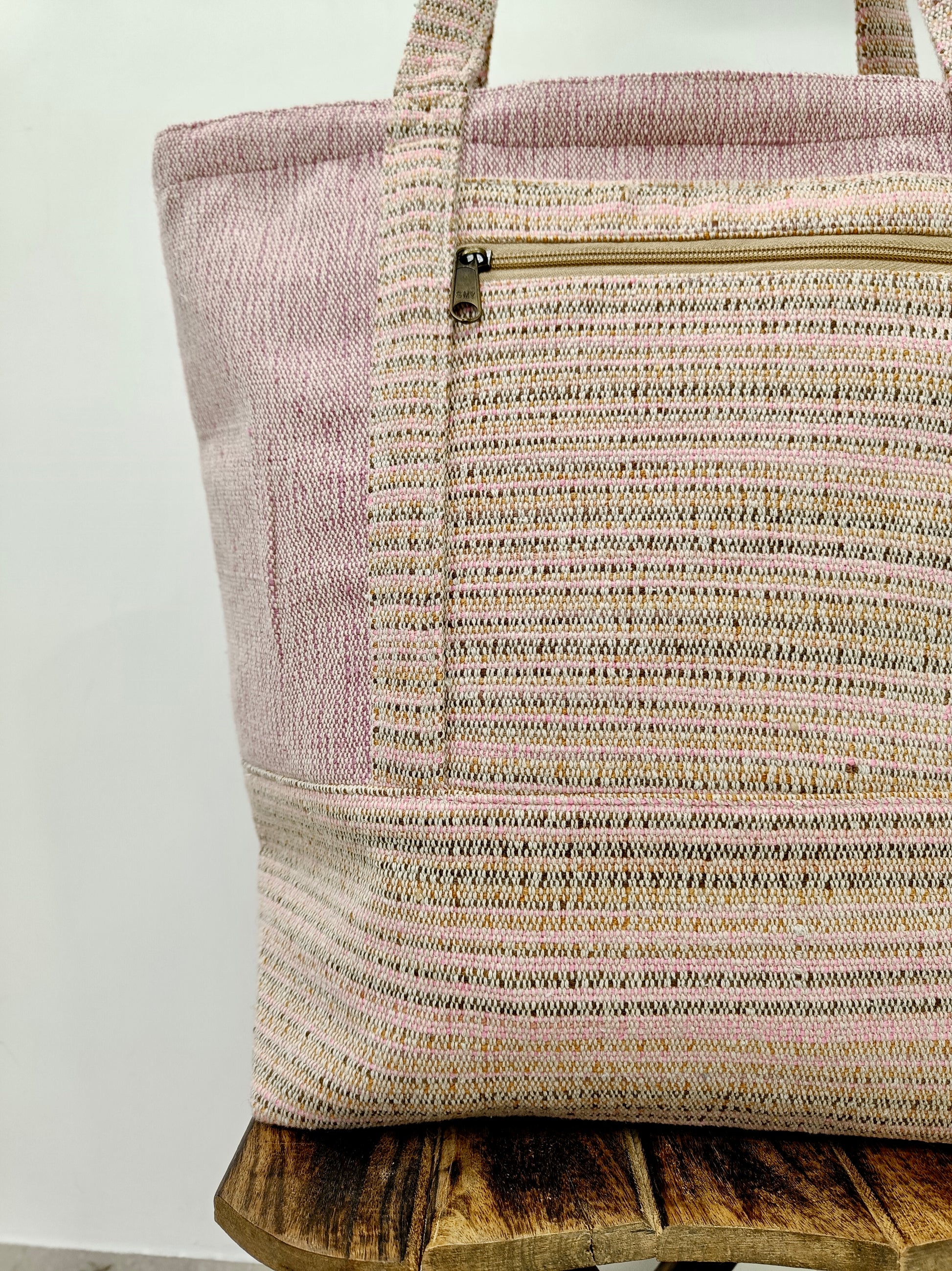 Blush Loom Everyday Handloom Tote