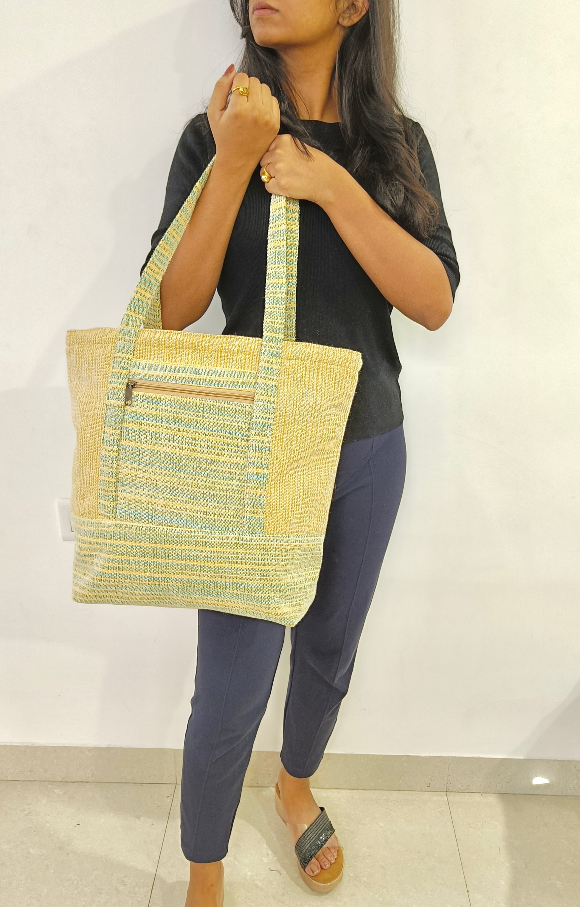 Sunmeadow Handloom Tote