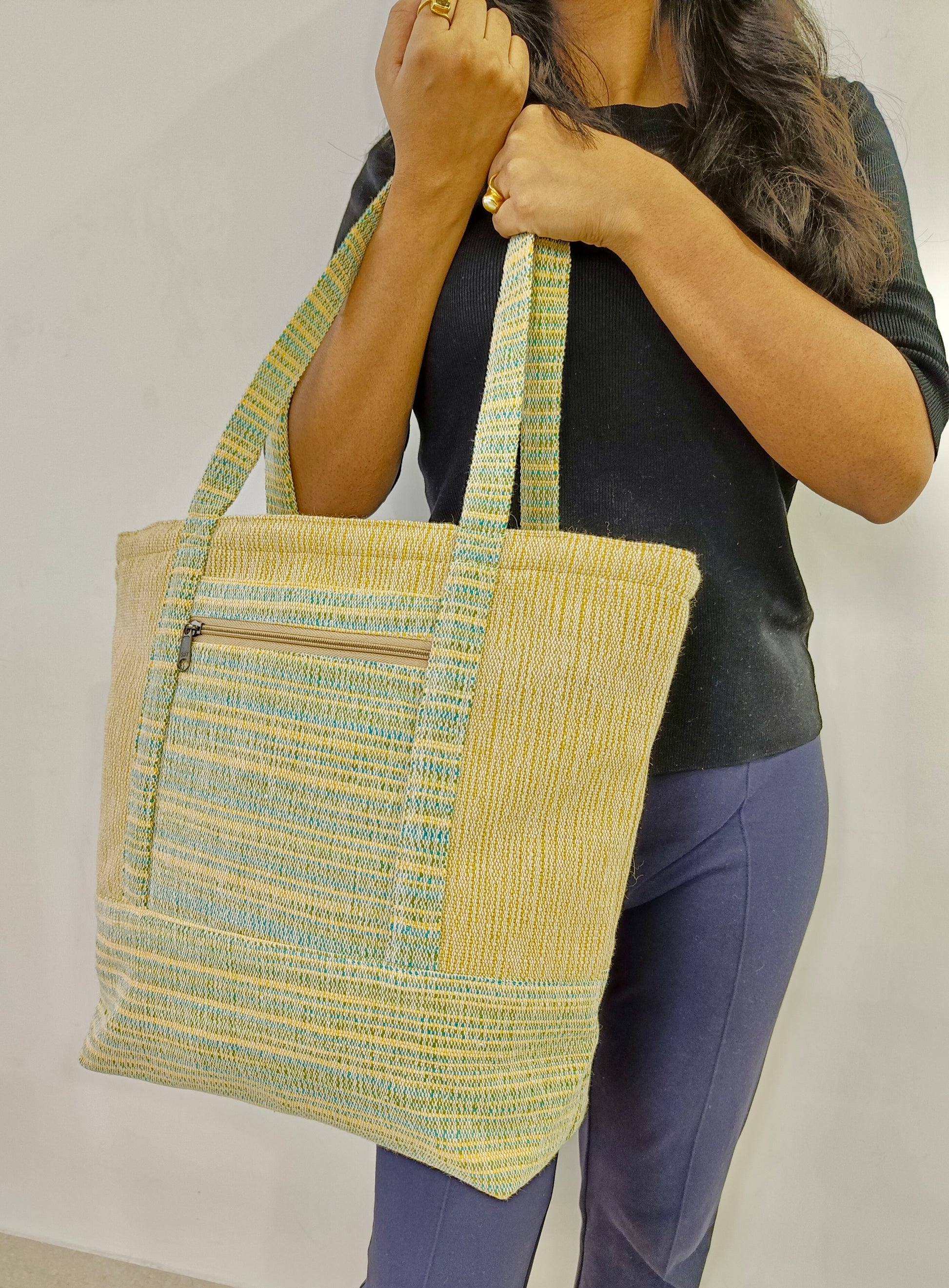Sunmeadow Handloom Tote