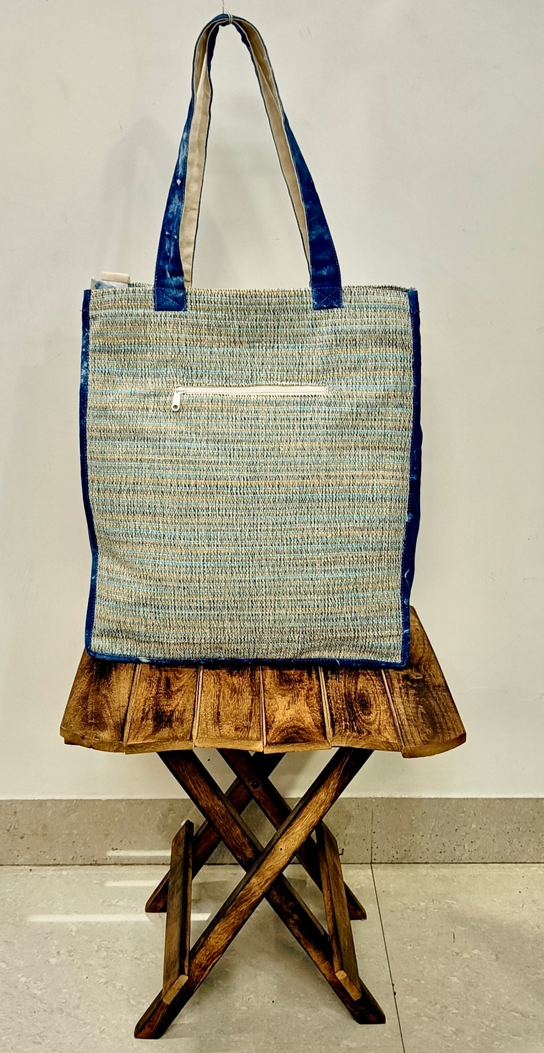 Azure Loom Tote