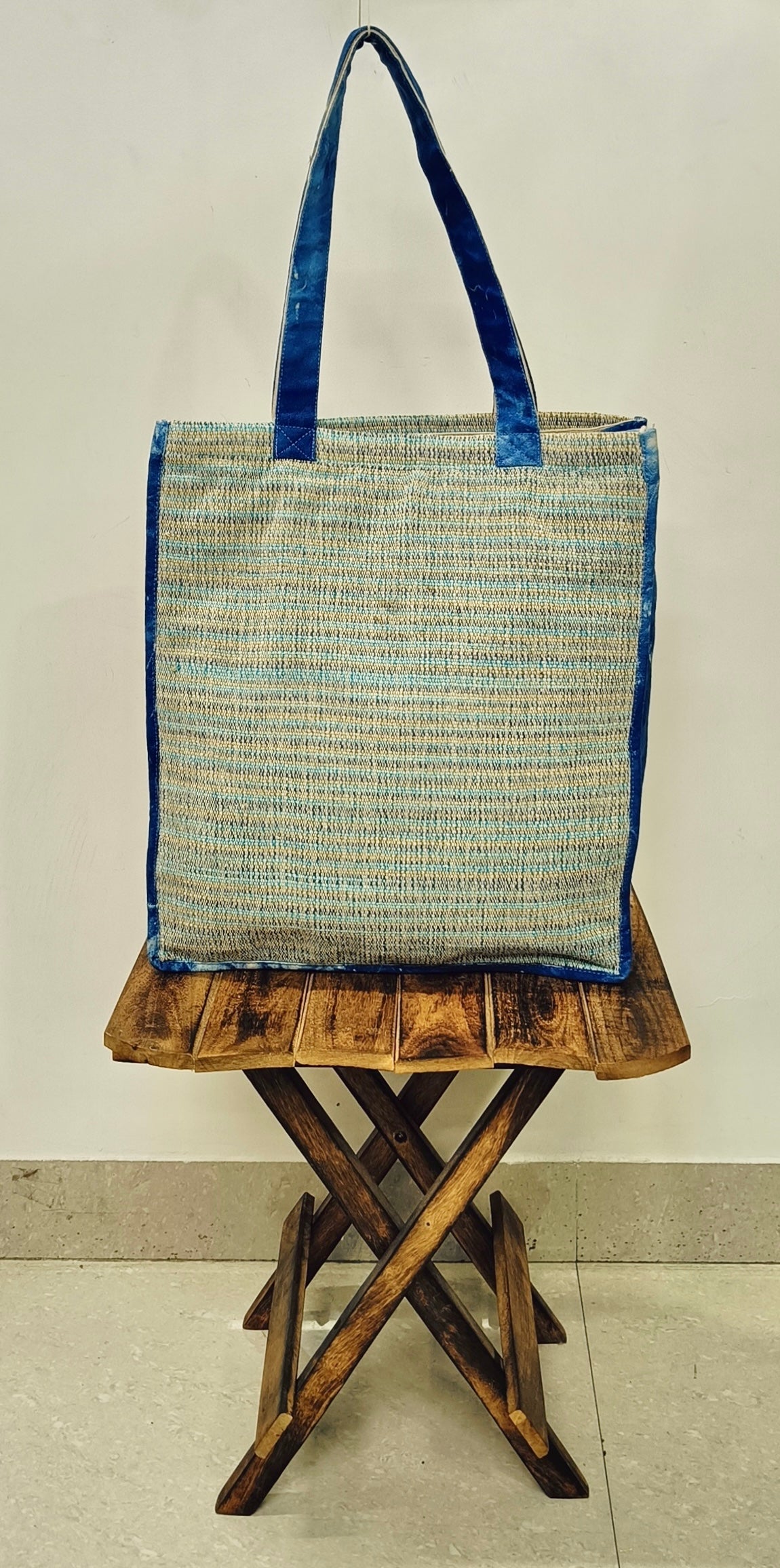 Azure Loom Tote