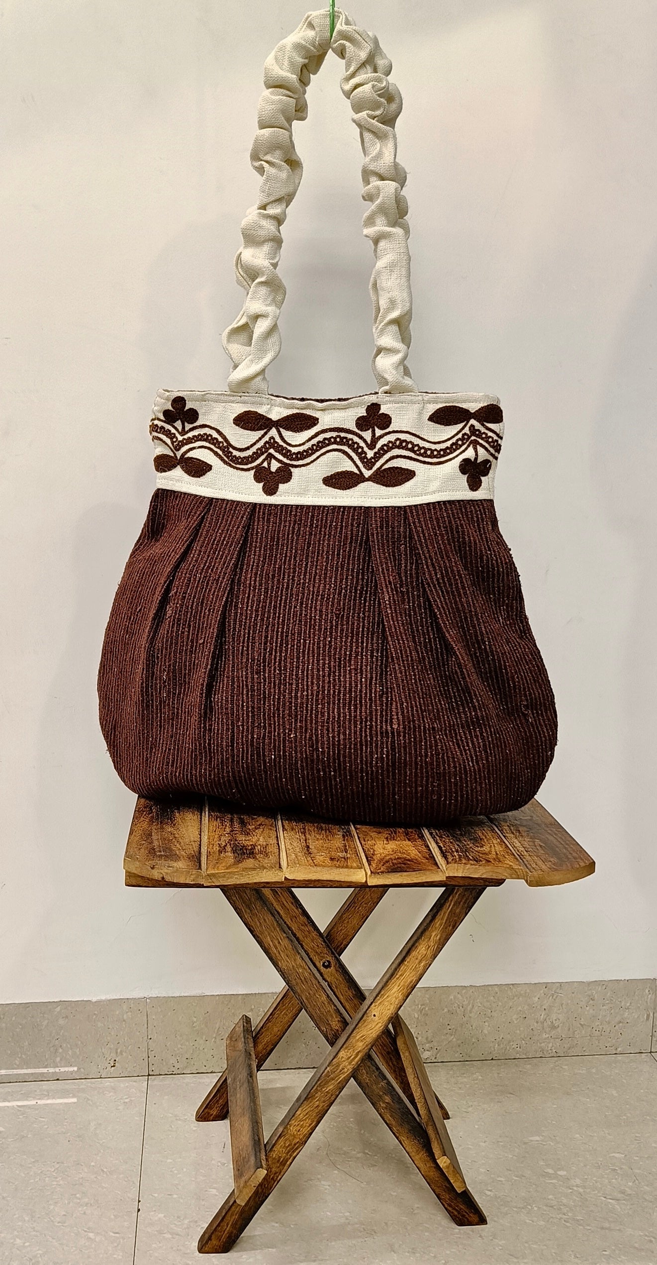 Earth Bloom Handcrafted Tote Bag