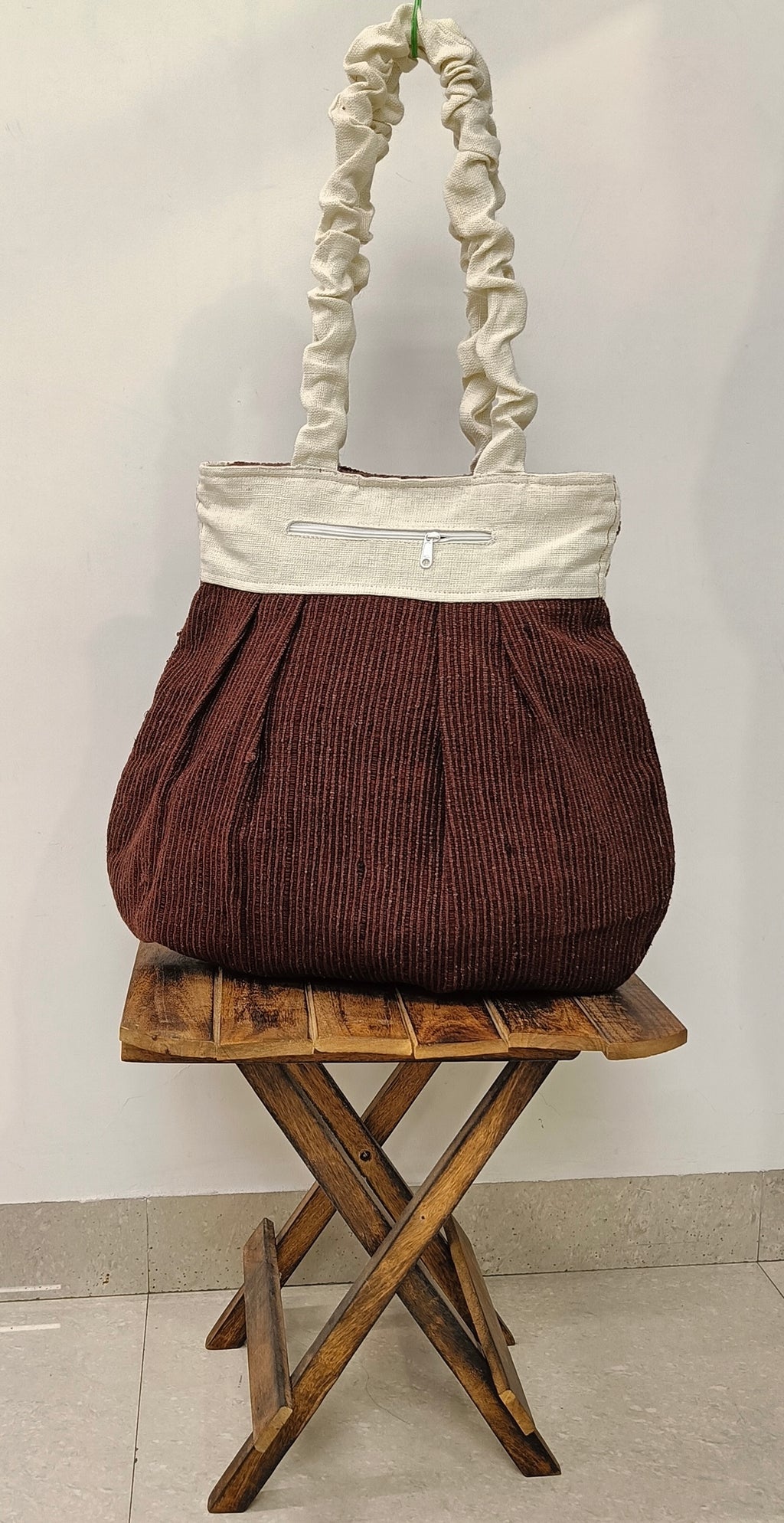 Earth Bloom Handcrafted Tote Bag