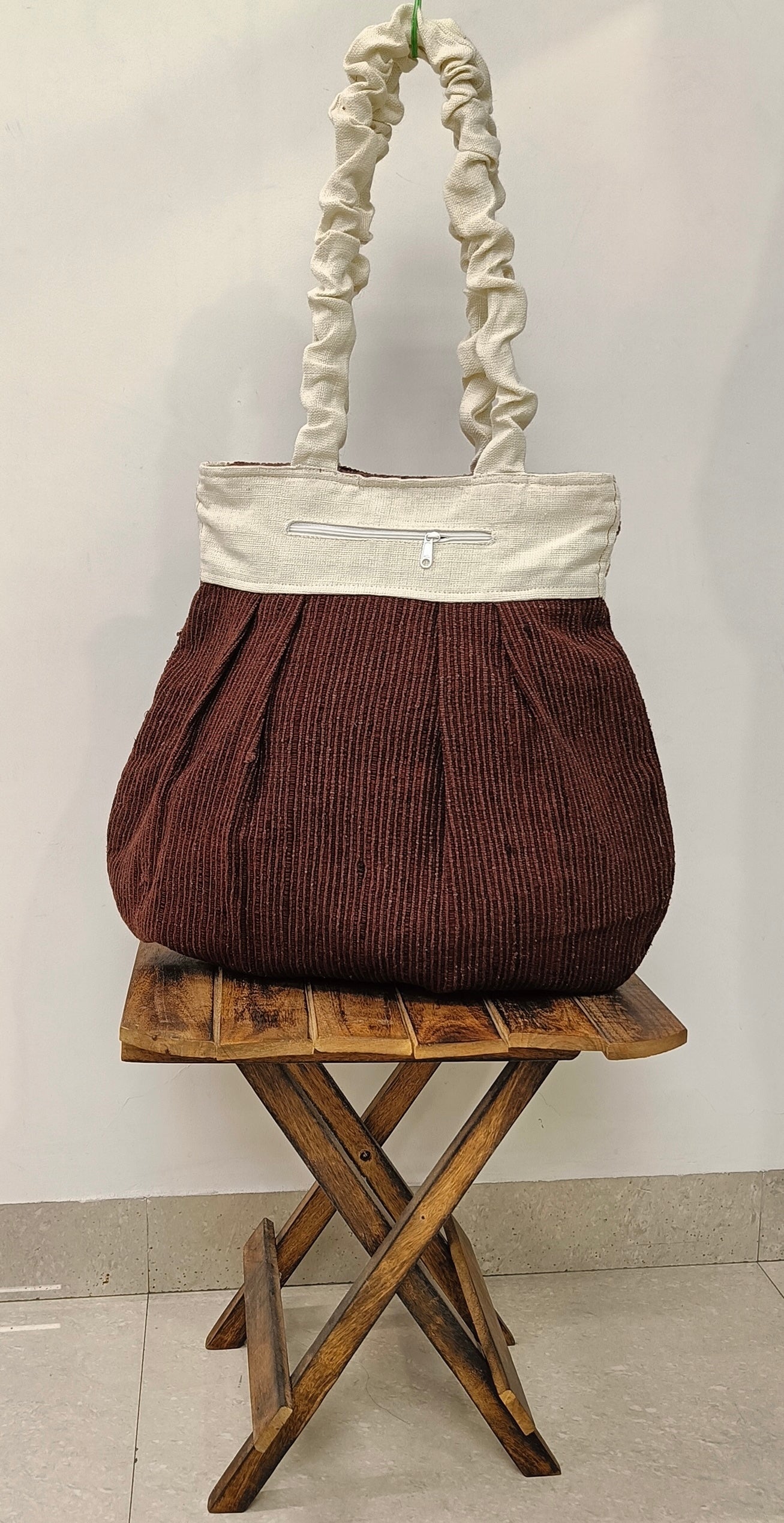 Earth Bloom Handcrafted Tote Bag