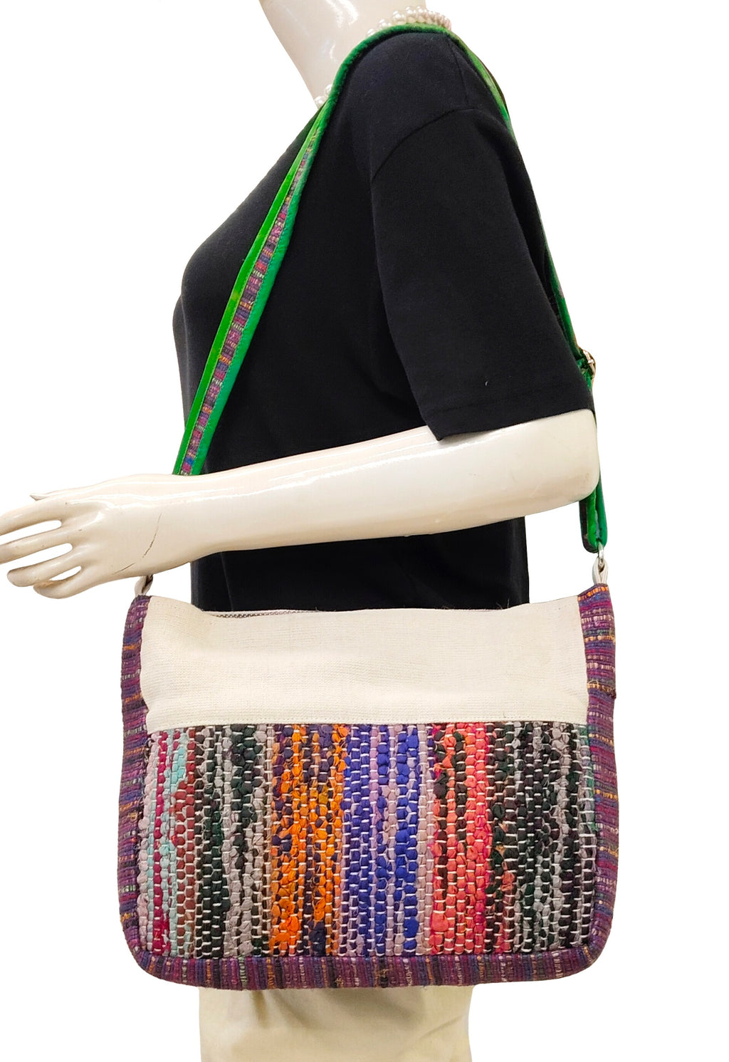 Rainbow Loom Purple Dori Khadi Sling
