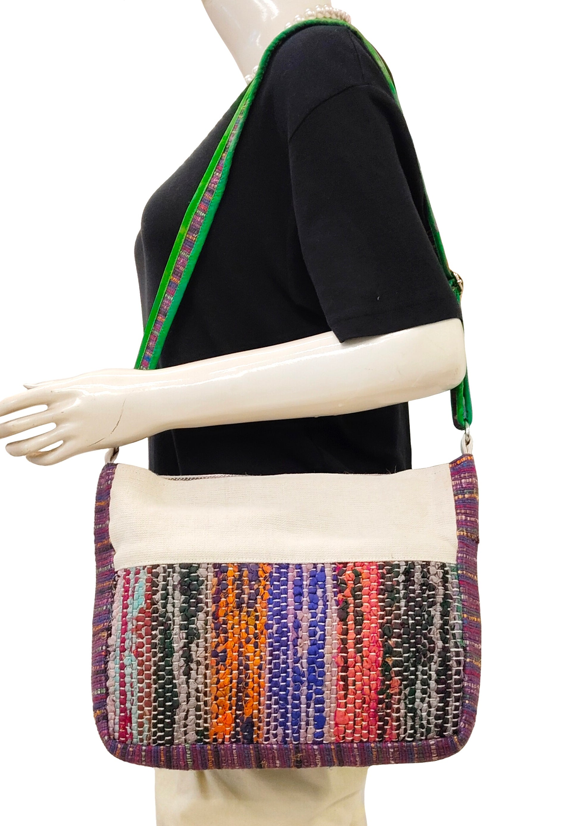 Rainbow Loom Purple Dori Khadi Sling