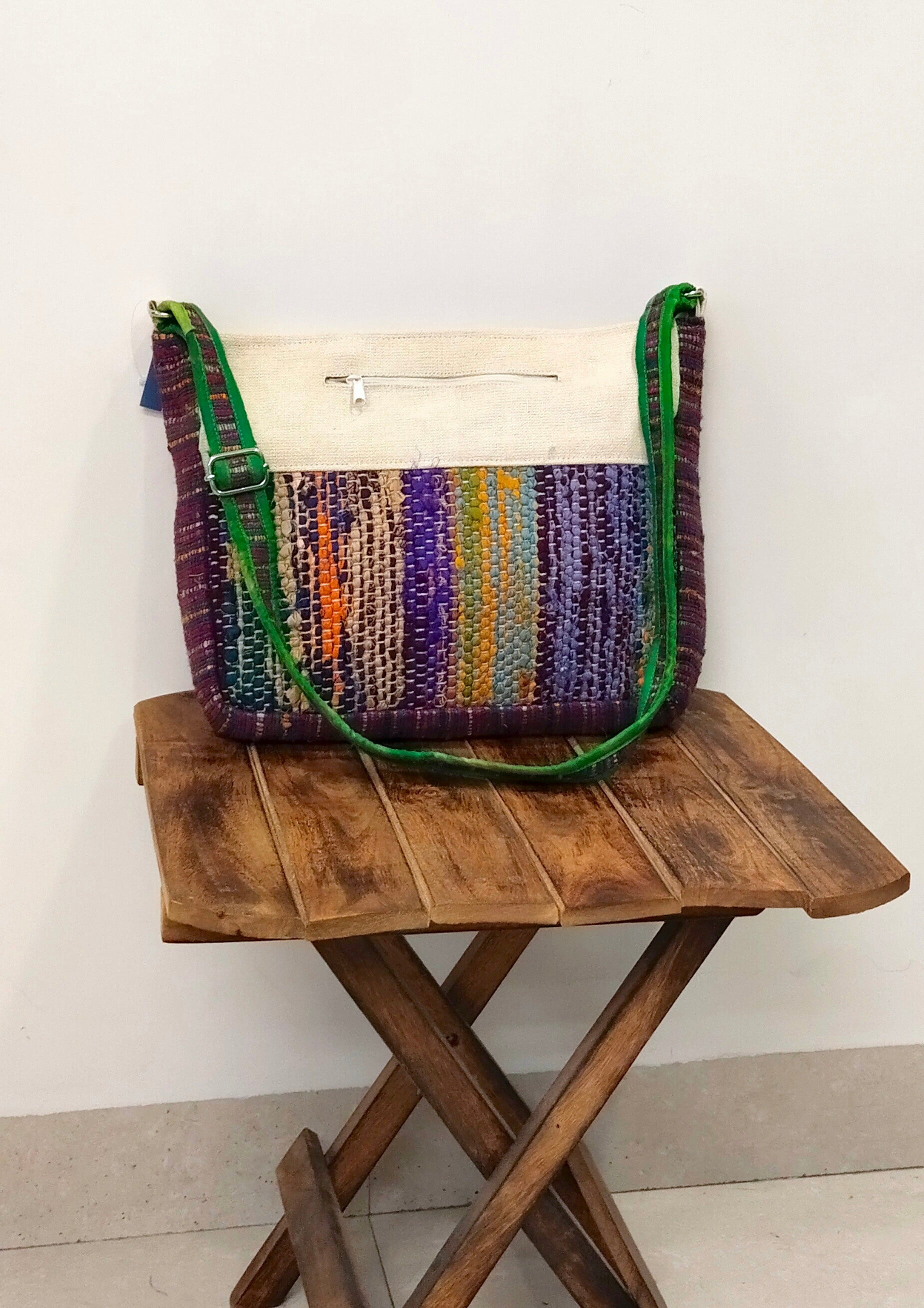 Rainbow Loom Purple Dori Khadi Sling
