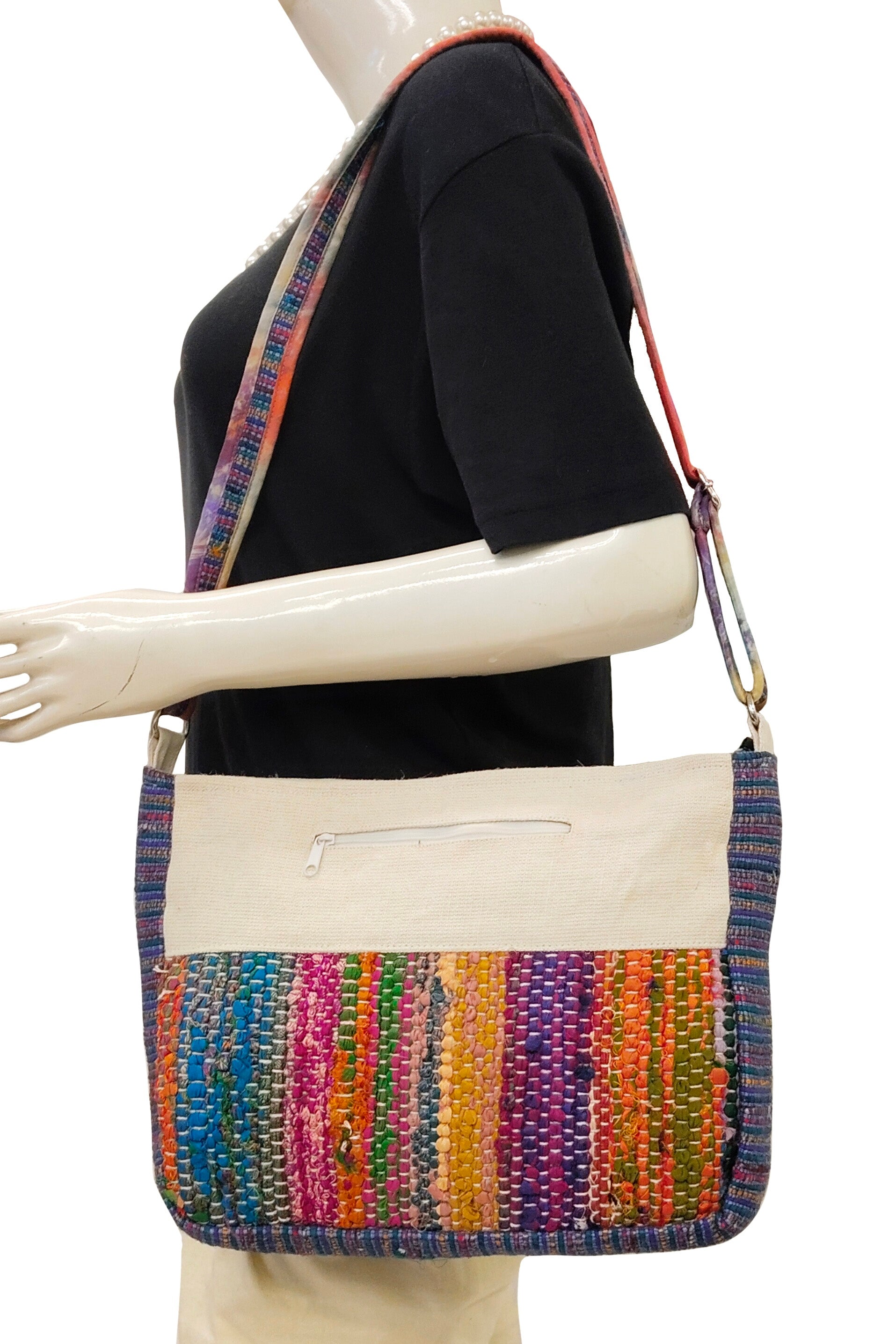 Rainbow Loom Blue Dori Khadi Sling