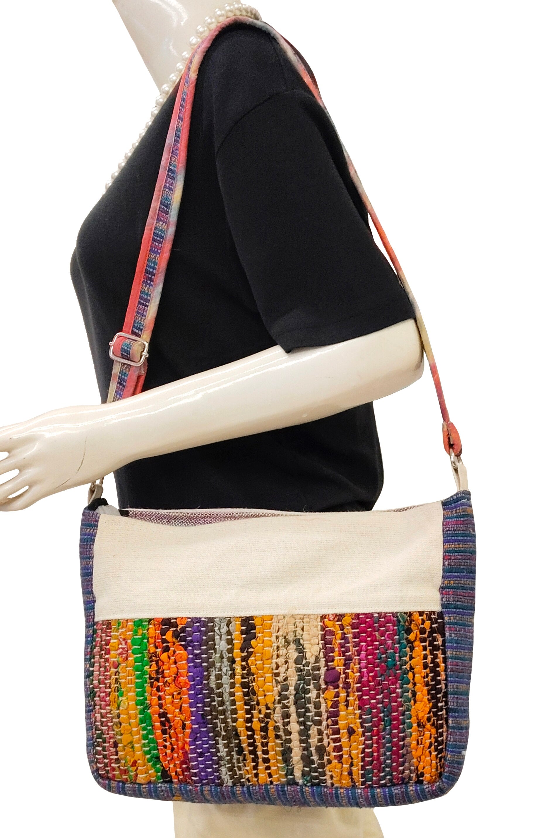 Rainbow Loom Blue Dori Khadi Sling