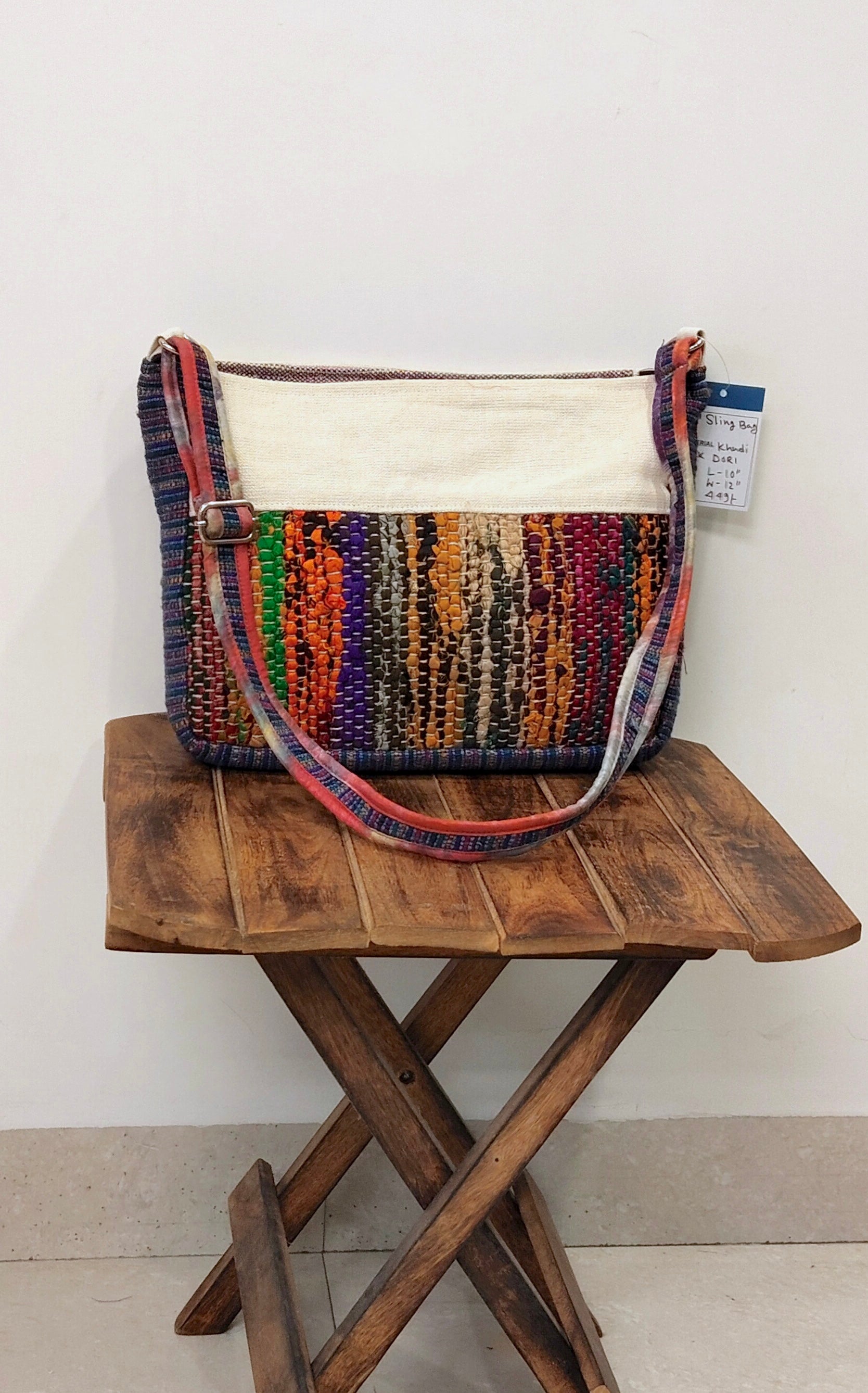 Rainbow Loom Blue Dori Khadi Sling