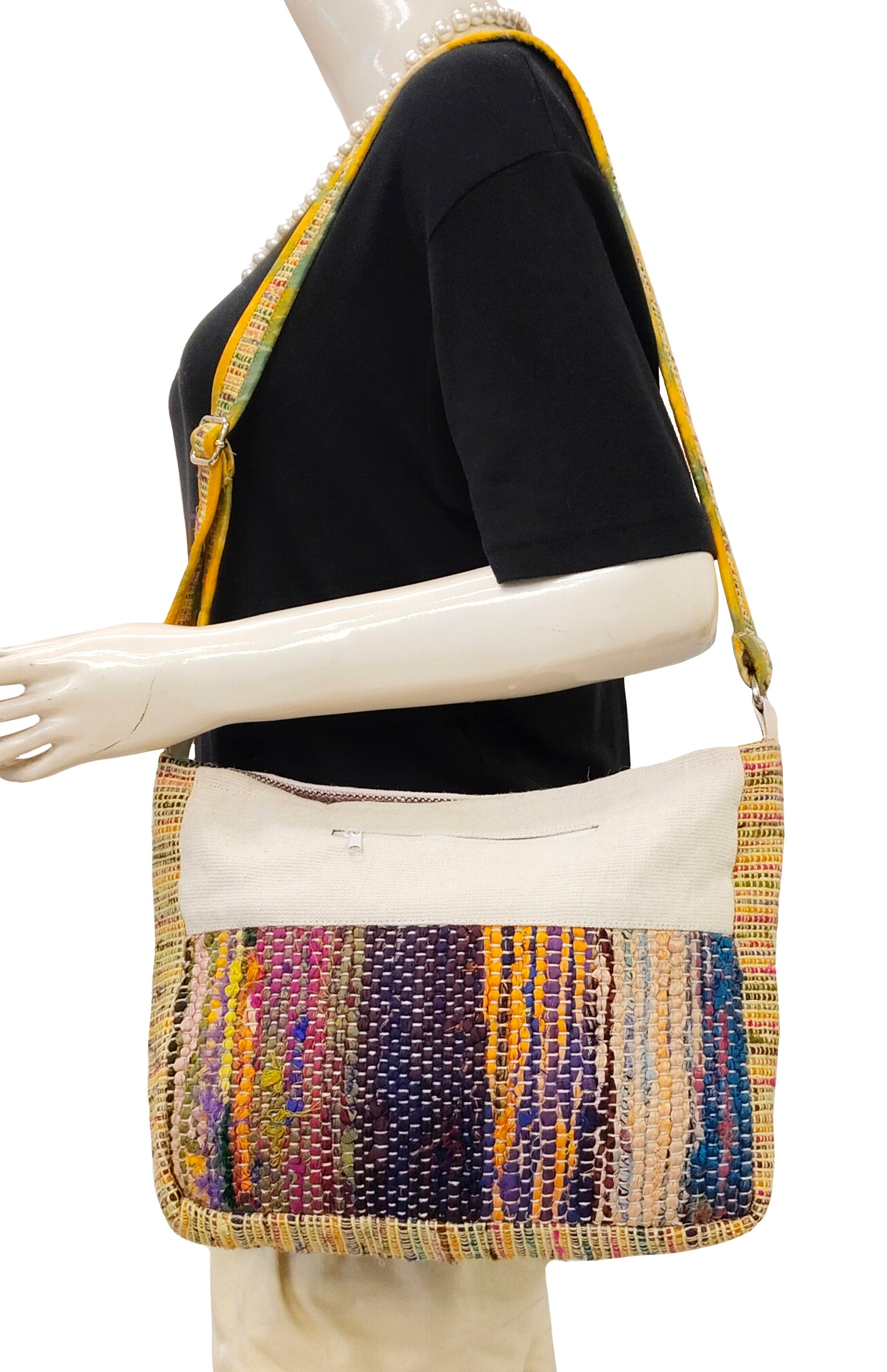 Rainbow Loom Yellow Dori Khadi Sling