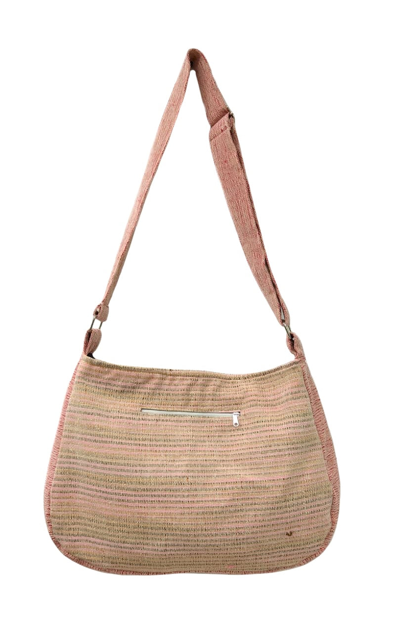 Red Artisan Petal Large Sling & Shoulder Bag